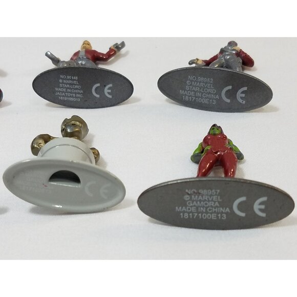 Marvel Nano Metalfigs Guardians of the Galaxy figures lot of 7 Groot Drax Star - Picture 10 of 10